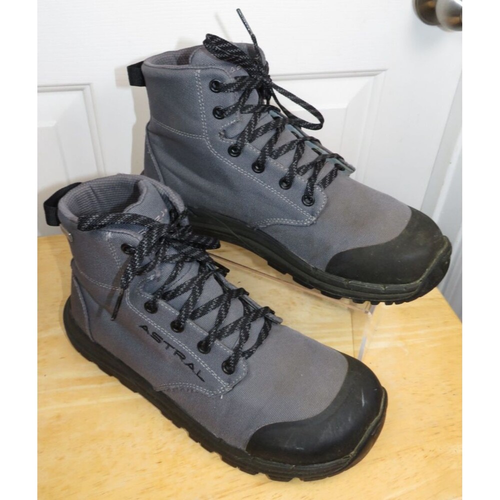 Astral Pisgah Waterproof Hiking Boots Gunmetal Gray/Black Men's Size 8.5